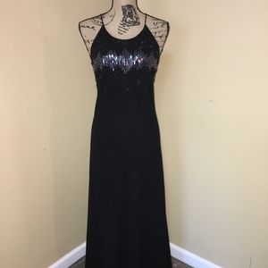 Beaded Slip Formal Gown